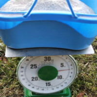 2021年4月12日有機石灰計量